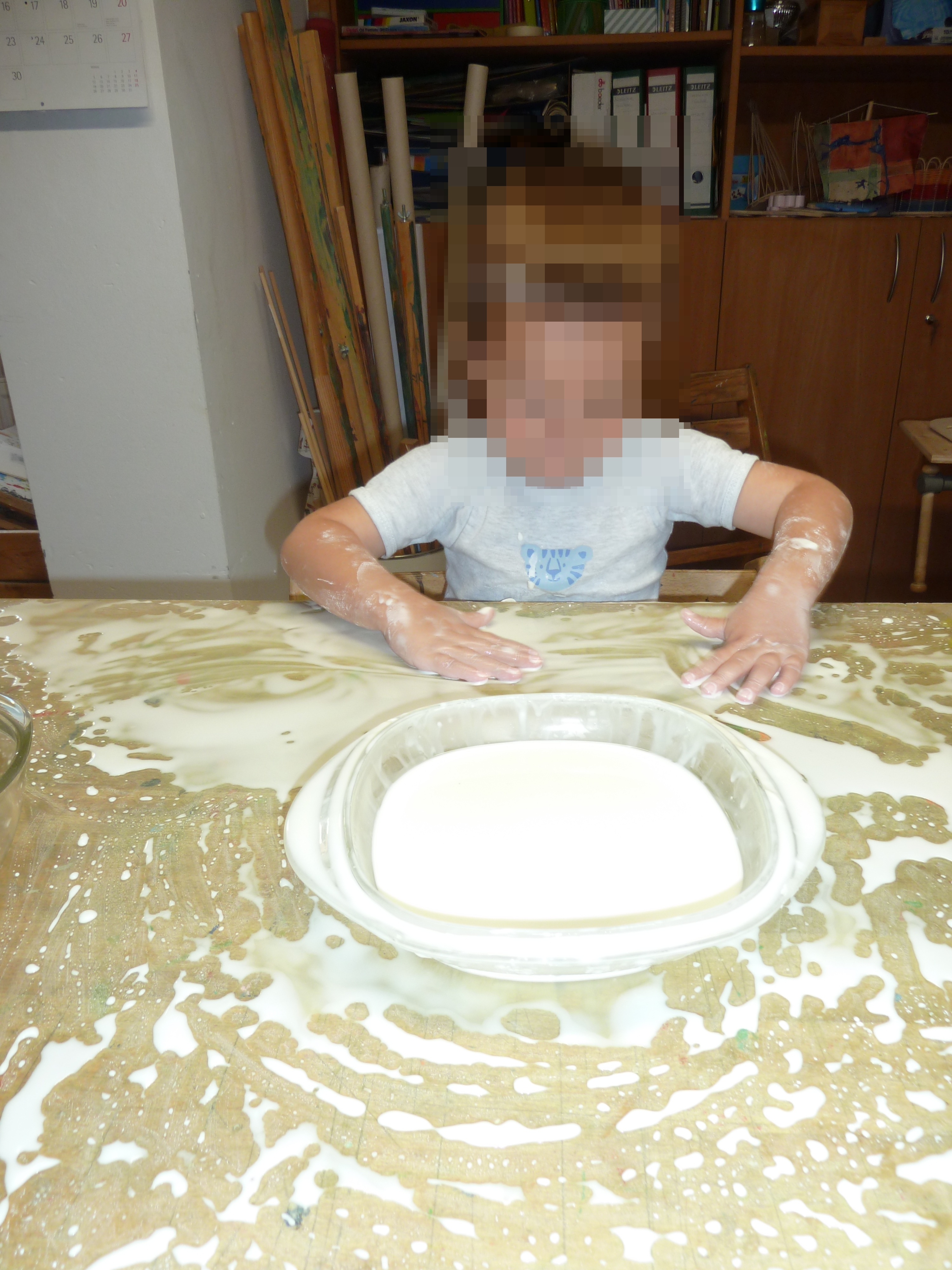 Edith Rabus bei der Arbeit