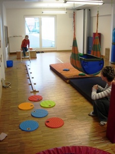 Josefine Ostner bei der Arbeit