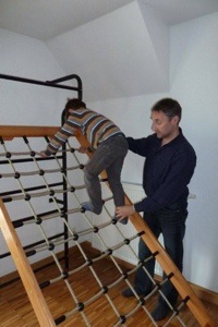 Rolf Diefenthaler bei der Arbeit